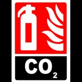 Indicator pentru stingator co2